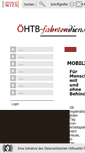 Mobile Screenshot of oehtb-fahrtendienst.at
